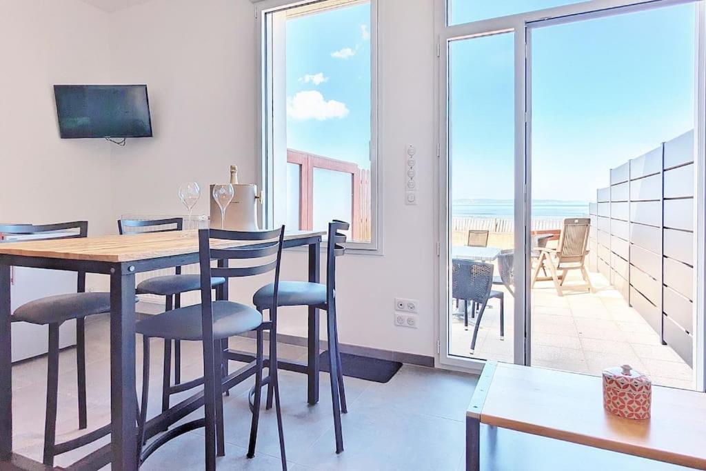 Appartement Pour 3 Personnes Sur La Plage Les Pieds Dans Leau Plonévez-Porzay Exterior foto