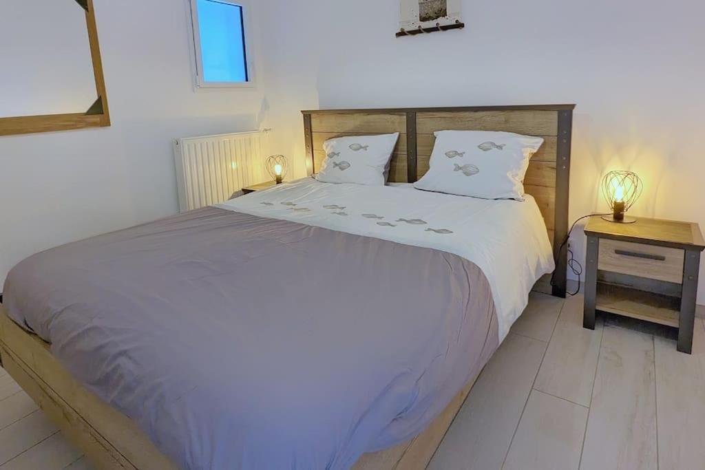 Appartement Pour 3 Personnes Sur La Plage Les Pieds Dans Leau Plonévez-Porzay Exterior foto